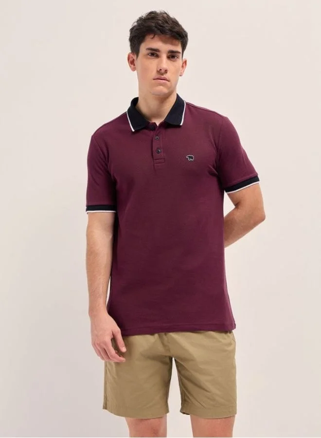 THE BEAR HOUSE  Men's Polo Shirt for Casual & Semi-Formal Wear | Classic Collar Neck T-Shirt | Comfortable, Stylish & Versatile for Office, Travel, Outings & Everyday Use for Men | Best Price UAE