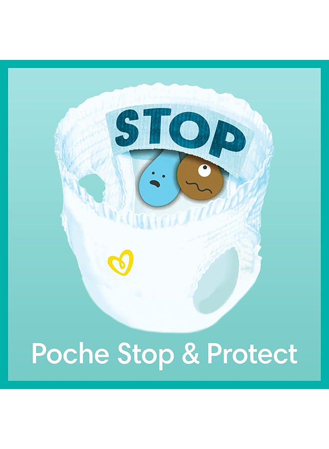 Pampers Pack Of 104 Pampers Baby-Dry Nappies/Pants, Size 7, 17 Kg+ - Image 4