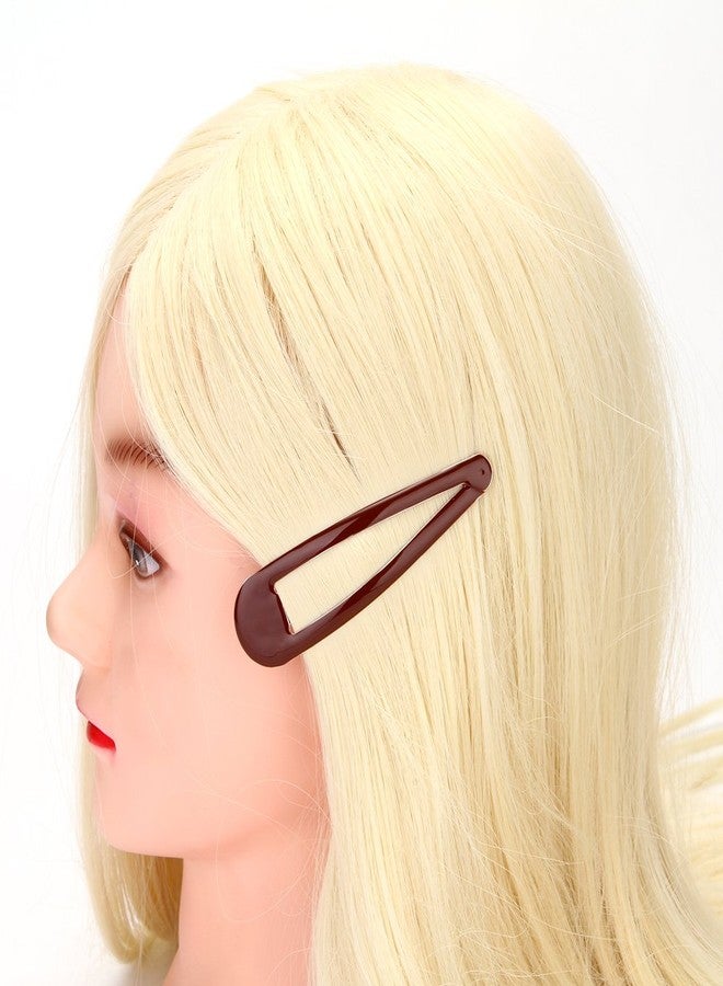 لونيدي مجموعة لونيدي من 10 مشابك شعر معدنية كبيرة مقاومة للحرارة، بطول 3.5 بوصة، مشابك شعر مانعة للانزلاق للنساء والفتيات - Image 4