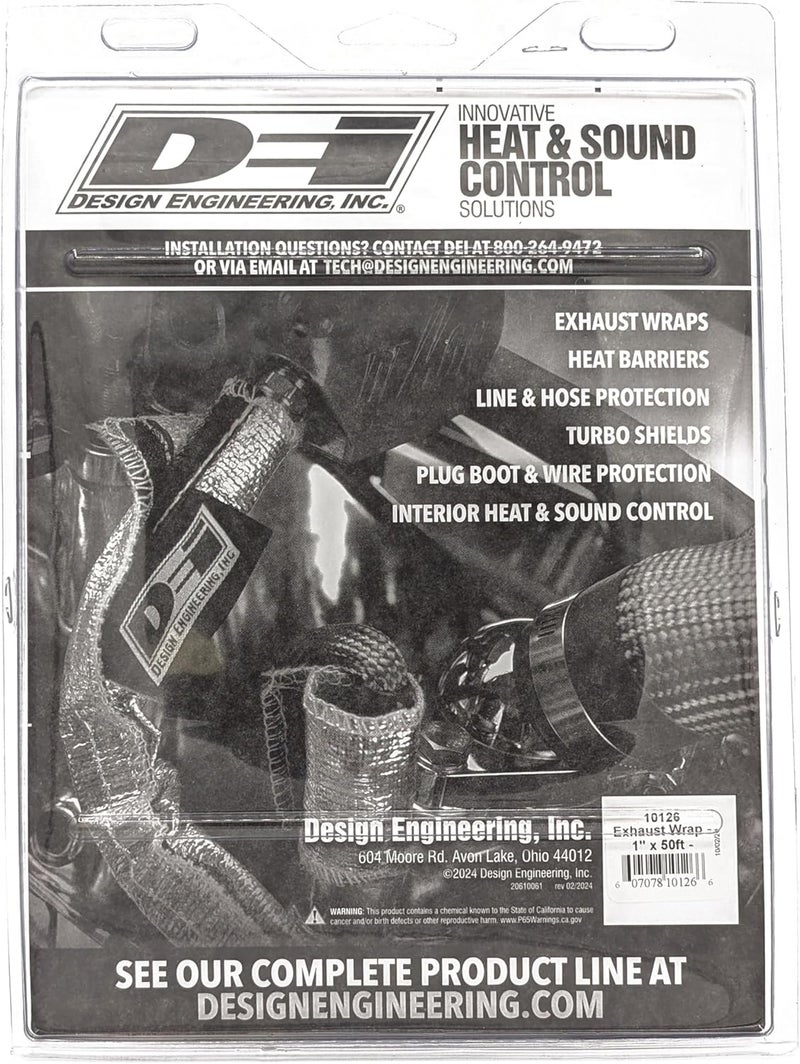 Design Engineering لفائف الحرارة المصنوعة من التيتانيوم من تصميم الهندسة 1" x 50' - Image 5