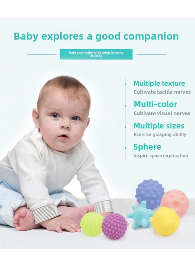 ماركة غير محددة كرة تدليك للأطفال من Huang Er Baby تعمل باللمس، كرة تدليك للأطفال، كرة ناعمة، لعب الماء، لعبة بوبو للأطفال، لعبة التعليم المبكر - اللون: كرة مطاطية ناعمة للأطفال X8  - Image 2