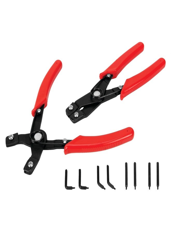 Performance Tool W1150S Internal and External Pliers Set - Straight, 90 Degree and 45 Degree Tips Included for Versatile Use - Image 1