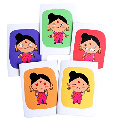 Oye Happy -Indian Mom Emoji Cards - 5 Best Cards for Mom to Gift on Birthday/Mother's Day - Image 1