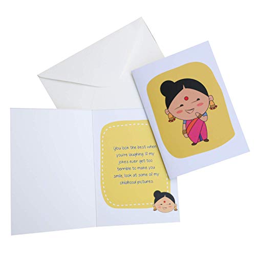 Oye Happy -Indian Mom Emoji Cards - 5 Best Cards for Mom to Gift on Birthday/Mother's Day - Image 3
