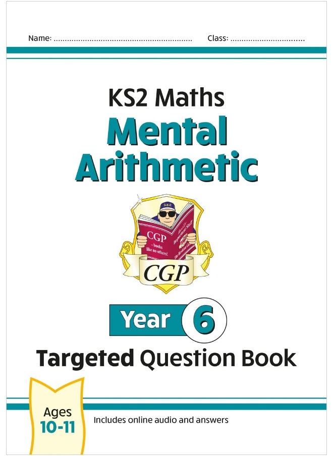 KS2 Maths Year 6 Mental Arithmetic Targeted Question Book (includes Online Answers & Audio Tests)  - Image 1
