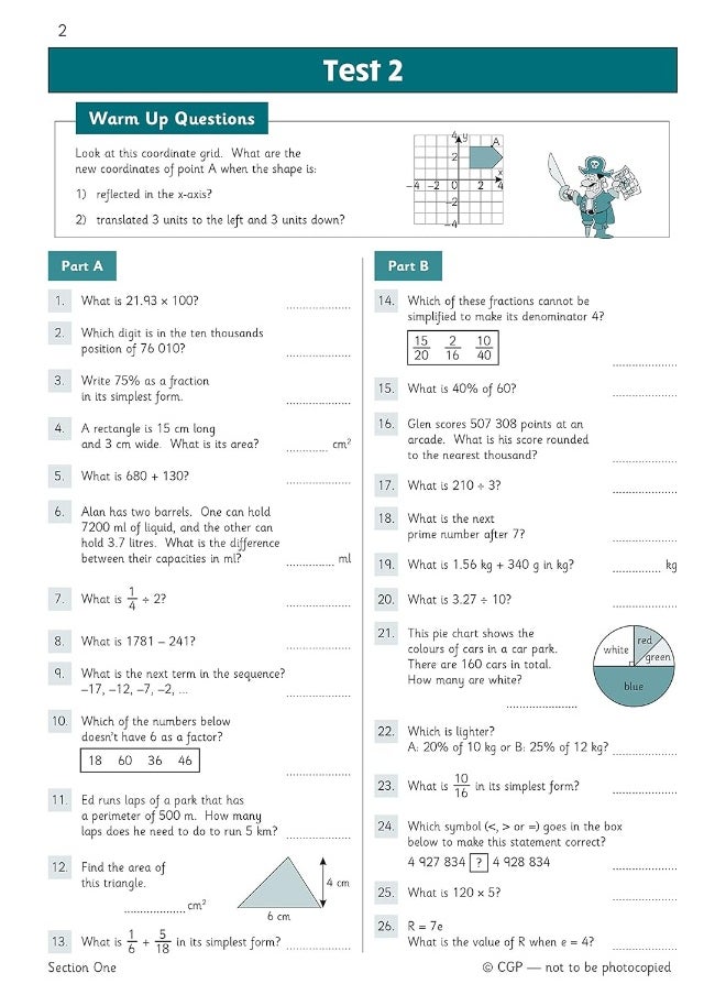 KS2 Maths Year 6 Mental Arithmetic Targeted Question Book (includes Online Answers & Audio Tests)  - Image 5