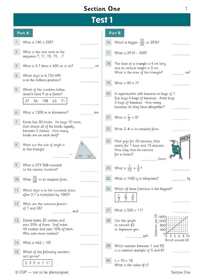 KS2 Maths Year 6 Mental Arithmetic Targeted Question Book (includes Online Answers & Audio Tests)  - Image 4
