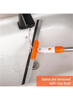 HOOKOR Window Squeegee Cleaner, 180° Rotation Household Squeegees Washing Kit with Microfiber Scrubber for Window, Glass Door, Car, Floor (41-03)  - Image 5