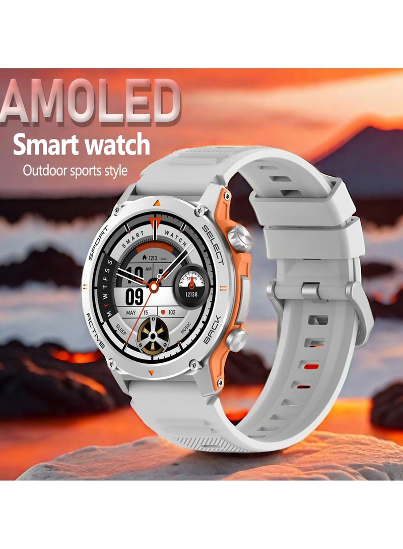 AROAQ Z136 Sports Watch with AMOLED Display Outdoor Waterproof Smartwatch for Sports and Health Monitoring - Image 2