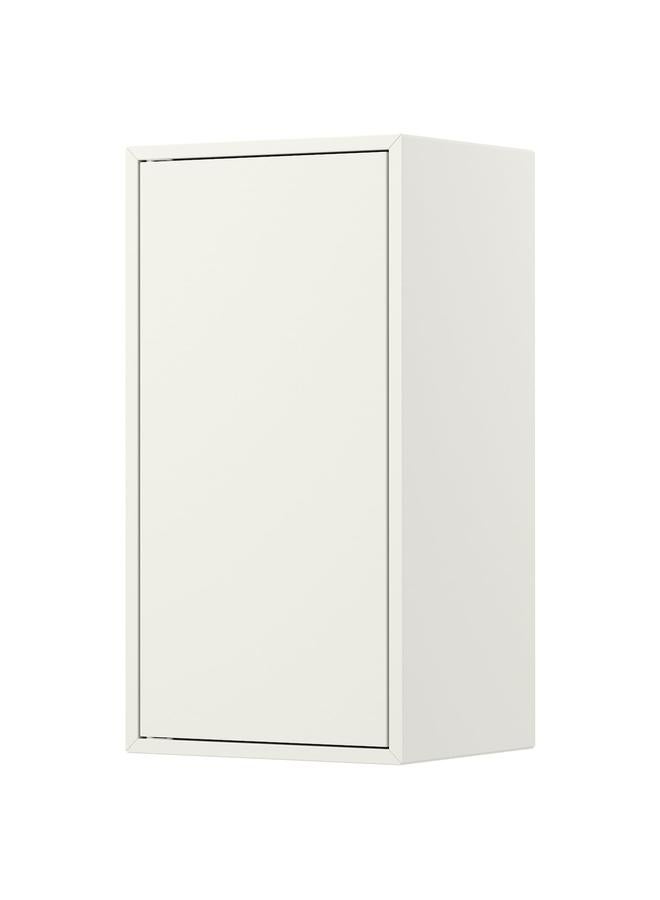Zaboon Cabinet w door and 1 shelf, white, 35x35x70 cm - Image 1