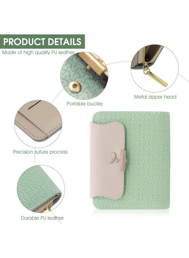 PALAY® Small Wallet For Women PU Leather Purse with Zipper Bifold Card Coin Holder Cash Bag Clutch Wallet Fashion Women Wallet Purse Gift Wallet for Girl - Image 4