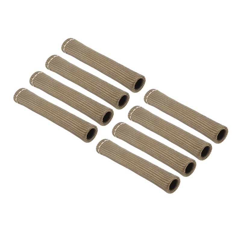 8PCS Spark Plug Wire Boots 2500°F Heat Shield Protector Sleeve Cover for Hot Rods Engine - Image 3