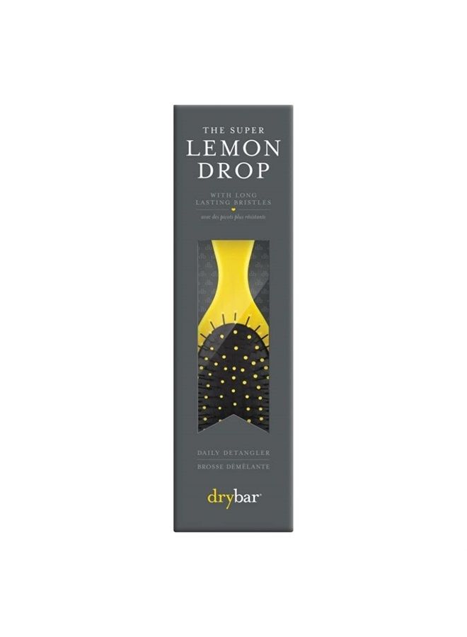 Drybar فرشاة شعر سوبر ليمون دروب لفك تشابك الشعر | تفك تشابك الشعر دون سحب أو شد صفراء - Image 2