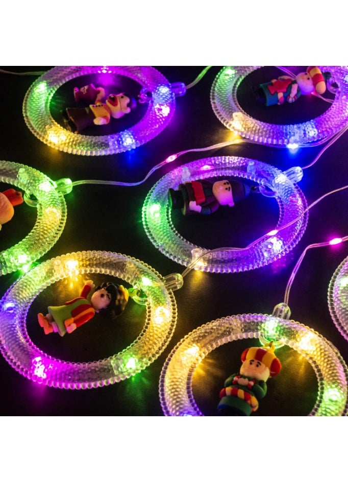 LED Hanging Decorative Rings with Handmade Dolls – Colorful Festive Lights for Home & Events - pzsku/Z08EBD09FD3D5F0371EE8Z/45/_/1738075361/cc630de6-0d6b-46ee-ac9f-bafa8517c819