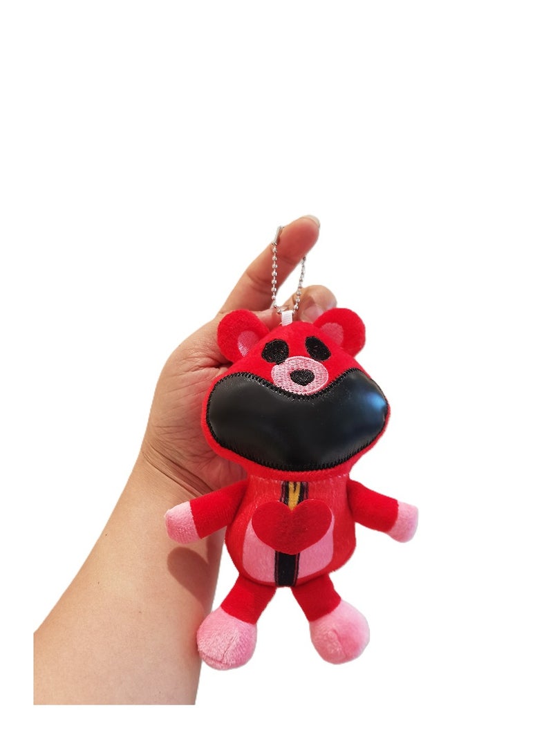Y&D New SmilingCritters Chapter 3 CatNap Keychain Smiling Critters Keychain Cute CatNap Cartoon Anime SmilingCritters Keychain Toy for Game Fans Kids Birthday Gift 4pcs  - Image 3
