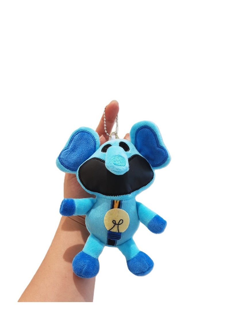 Y&D New SmilingCritters Chapter 3 CatNap Keychain Smiling Critters Keychain Cute CatNap Cartoon Anime SmilingCritters Keychain Toy for Game Fans Kids Birthday Gift 4pcs  - Image 5