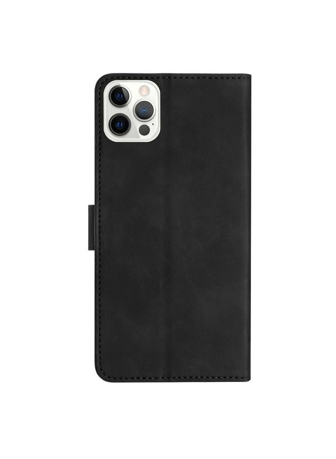 Zaboon Case For iPhone 13 Pro Seven Butterflies Embossed Leather Phone Case - Image 3