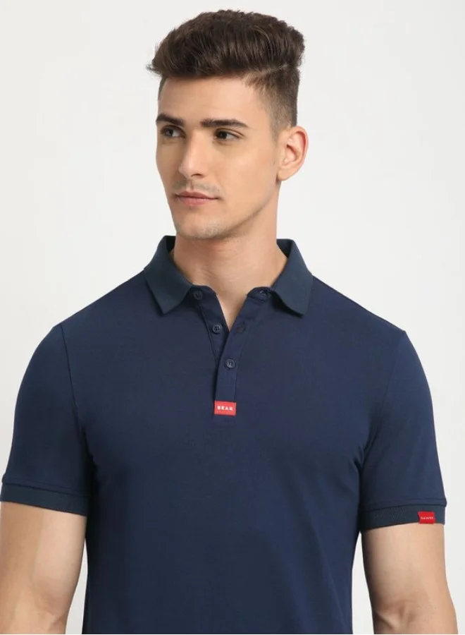 THE BEAR HOUSE Men's Polo Shirt for Casual & Semi-Formal Wear | Classic Collar Neck T-Shirt | Comfortable, Stylish & Versatile for Office, Travel, Outings & Everyday Use