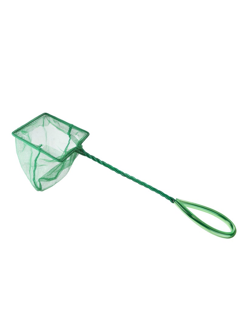 شبكة الأسماك شبكة دقيقة شباك صيد الأسماك الصغيرة بمقبض بلاستيكي، مجموعة من 4 (4 بوصة) - Image 5