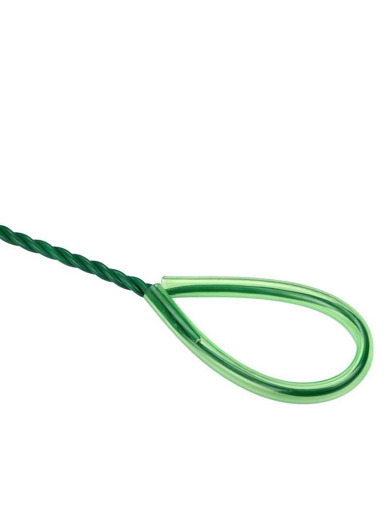 شبكة الأسماك شبكة دقيقة شباك صيد الأسماك الصغيرة بمقبض بلاستيكي، مجموعة من 4 (4 بوصة) - Image 3