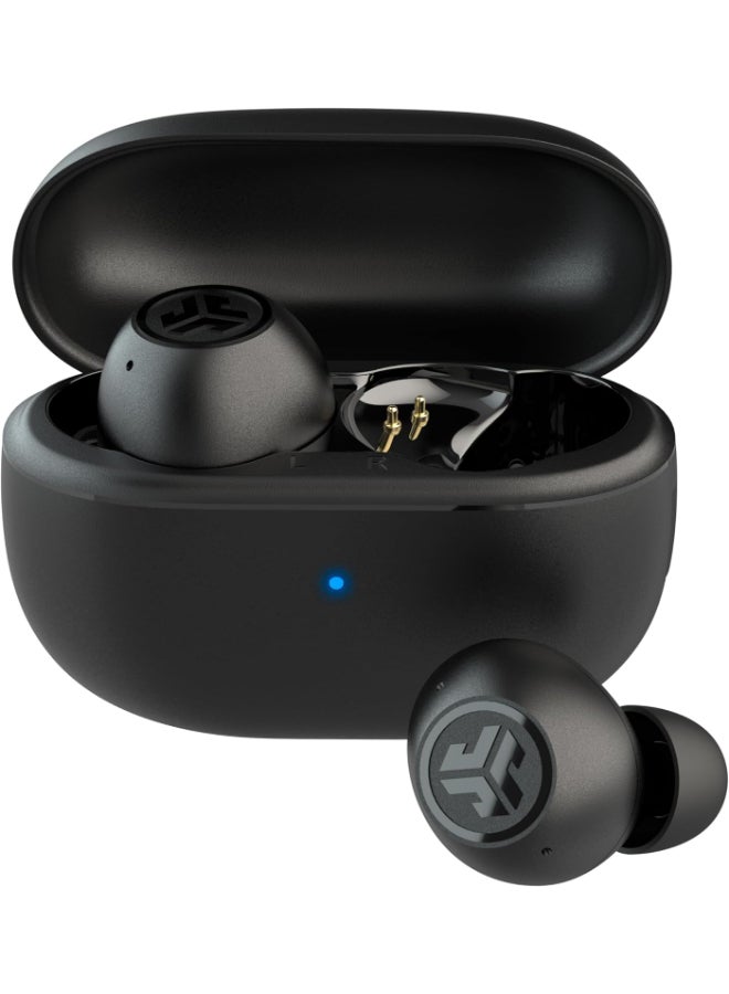 جيلاب سماعات أذن Go Air Pop ANC مع إلغاء الضوضاء النشط، سماعات بلوتوث، وقت تشغيل يزيد عن 24 ساعة، سماعات رأس لاسلكية، مقاومة للعرق IP55، سماعات داخل الأذن مع ميكروفون، مكالمات واضحة ونقاط متعددة - Image 1