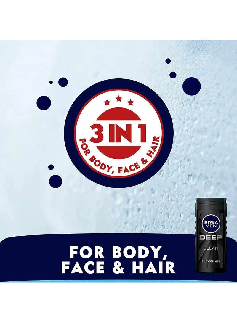Nivea Deep Clean Shower Gel - 250ml
