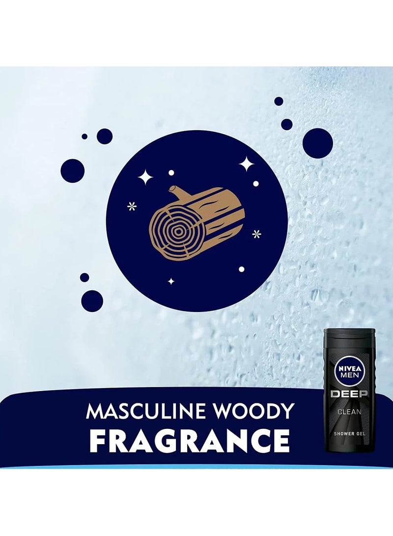 Nivea Deep Clean Shower Gel - 250ml