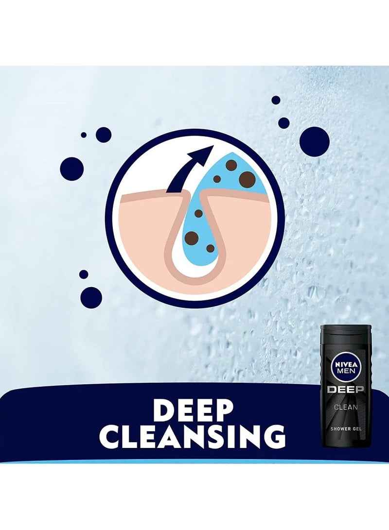 Nivea Deep Clean Shower Gel - 250ml