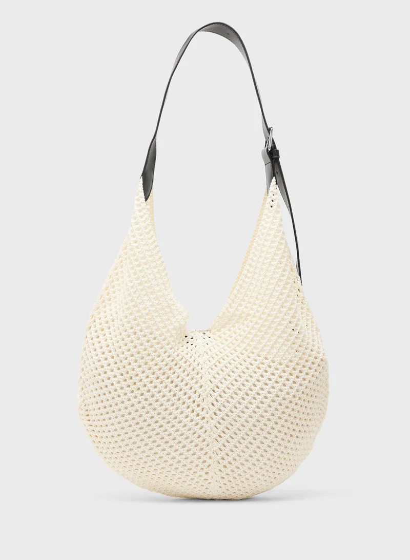 Ginger Raffia Woven Tote