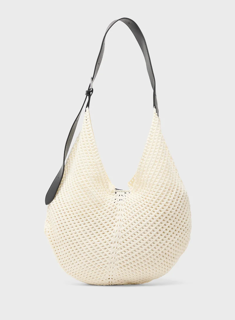 Ginger Raffia Woven Tote