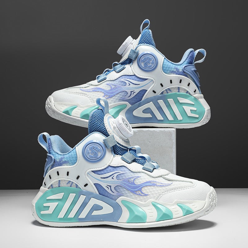 2024 Spring, Summer, Medium And Large Boys Sandals Hollow Mesh Sports Shoes Plus Velvet Cartoon Baby Shoes Manufacturer - Image 1