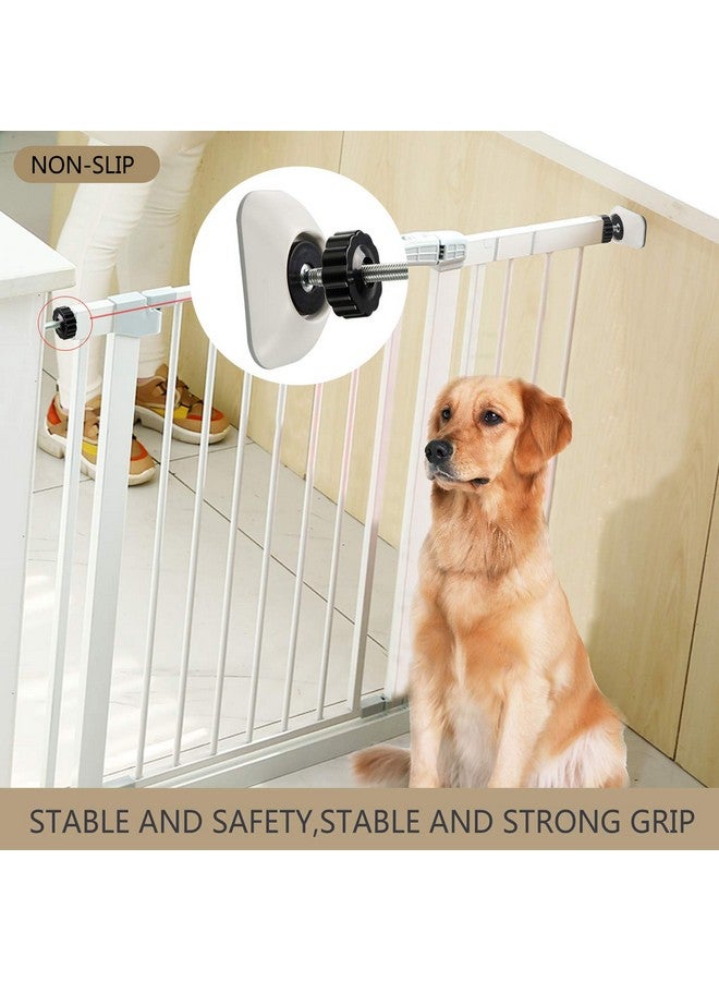 vmaisi Baby Gates Wall Pads (4 Pack) - Safety Indoor Gate Protector With Compact Wall Cups - Saves Trim & Paint - for Dog, Pet, Child, Kid - Pressure Mounted Walk Through Guard - Image 4