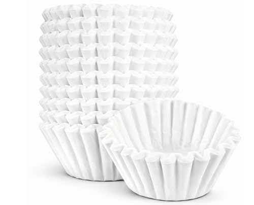 PR1M3 12-Cup Commercial Coffee Filters – Large Size (9.75" x 4.25") | Tall-Wall Basket Style | Fits BUNN & Large Coffee Makers | No Ground Overflow | 500 Count - Image 1