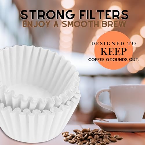 PR1M3 12-Cup Commercial Coffee Filters – Large Size (9.75" x 4.25") | Tall-Wall Basket Style | Fits BUNN & Large Coffee Makers | No Ground Overflow | 500 Count - Image 2