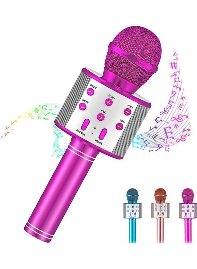 ELTRAZONE Bluetooth Microphone for kids Birthday Gift Toys for Age 3 4 5 6 7 8 9 10 Girls Boys Wireless Karaoke Mircrophone - Image 1