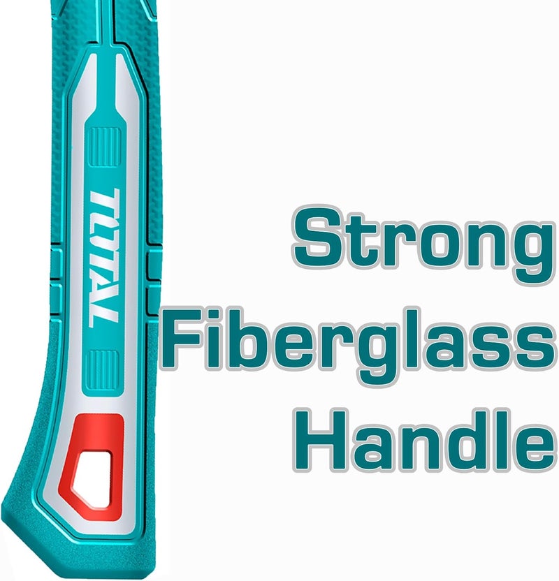 TOTAL Claw Hammer with Fiberglass Handle - Image 3