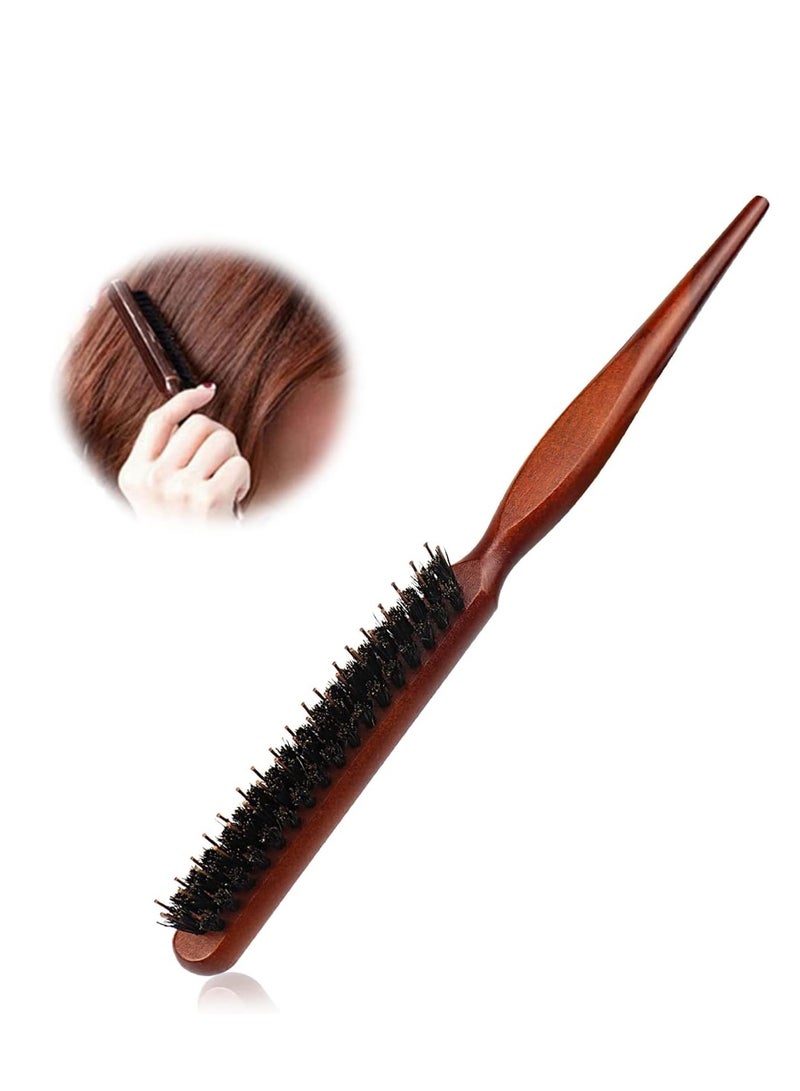 فرشاة تنعيم الشعر تُعالج الشعر المجعد والمتطاير بسهولة. فرشاة ناعمة للعناية بالشعر. - Image 1