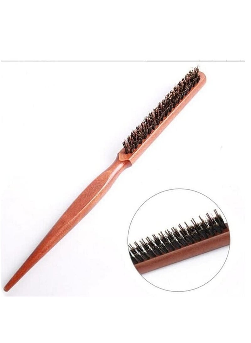 فرشاة تنعيم الشعر تُعالج الشعر المجعد والمتطاير بسهولة. فرشاة ناعمة للعناية بالشعر. - Image 2