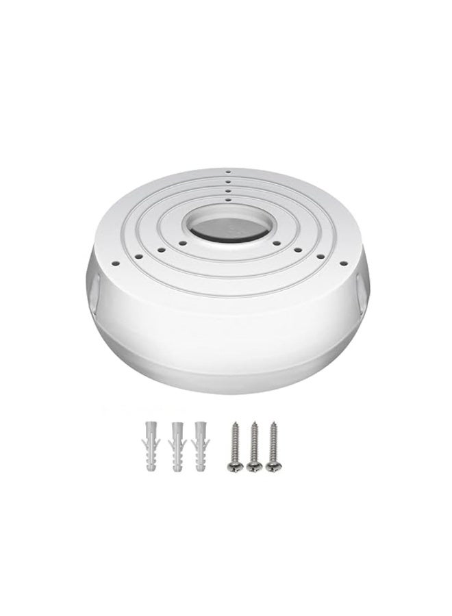 Royal Apex Junction Box: Secure Mounting And Cable Management Solution For All Security Cameras Round Type - Image 1