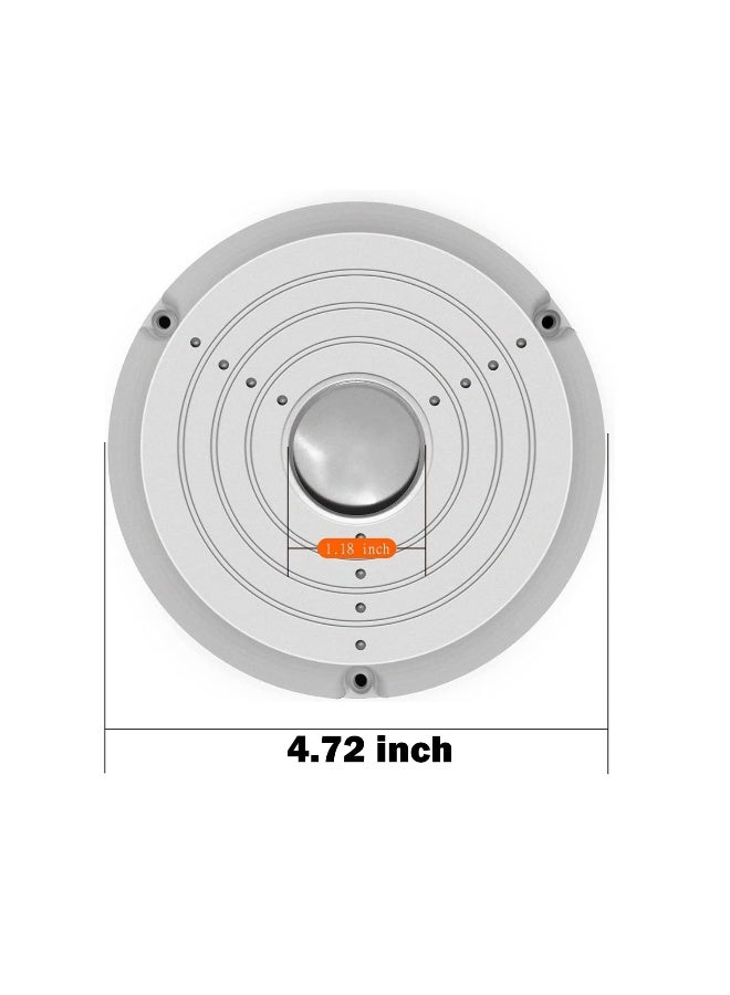 Royal Apex Junction Box: Secure Mounting And Cable Management Solution For All Security Cameras Round Type - Image 2