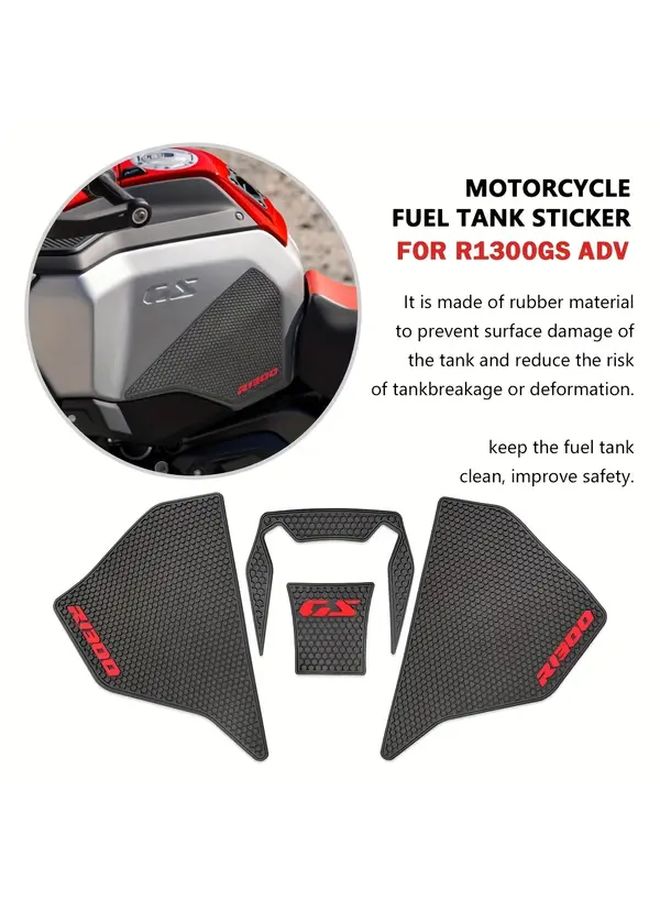 Motorcycle Side Tank Pads Non Slip Fuel Tank Anti Scald Stickers Set Suitable For BMW R 1300 GS Adventure 2024 2025 - Image 5