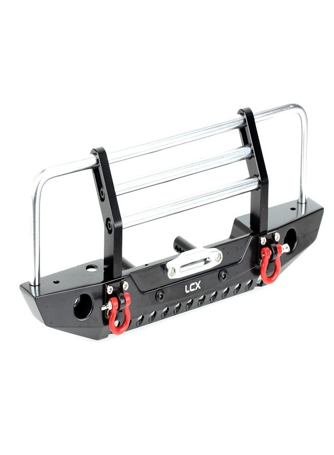 LCX Racing 1/10th RC Crawler Car Metal Bull Push Bar Front Bumper for TRX4 TRX-4 Axial SCX10 II 90046 Redcat Gen8 Scout II, Upgrades Parts Accessories - Image 2