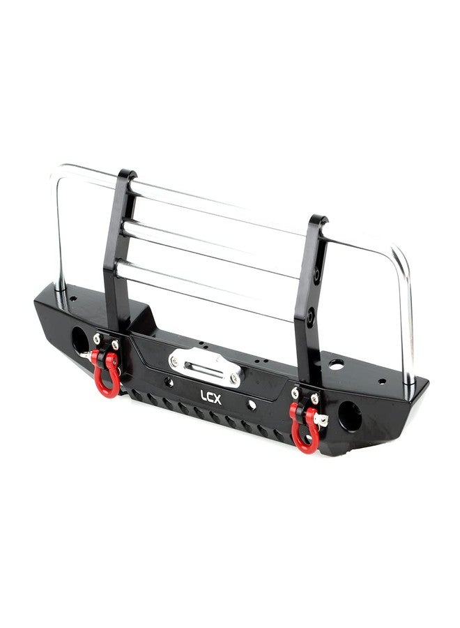LCX Racing 1/10th RC Crawler Car Metal Bull Push Bar Front Bumper for TRX4 TRX-4 Axial SCX10 II 90046 Redcat Gen8 Scout II, Upgrades Parts Accessories - Image 3