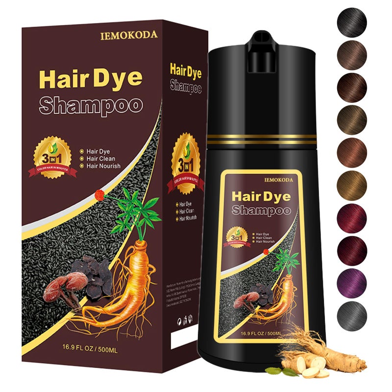 Agthyuve Light Brown Hair Dye Hair Dye Shampoo for Men and Women Hair Color Shampoo For Home Use Shampoo Para Canas Hair Dye Shampoo 3 in 1 169 Fl Oz Light Brown
