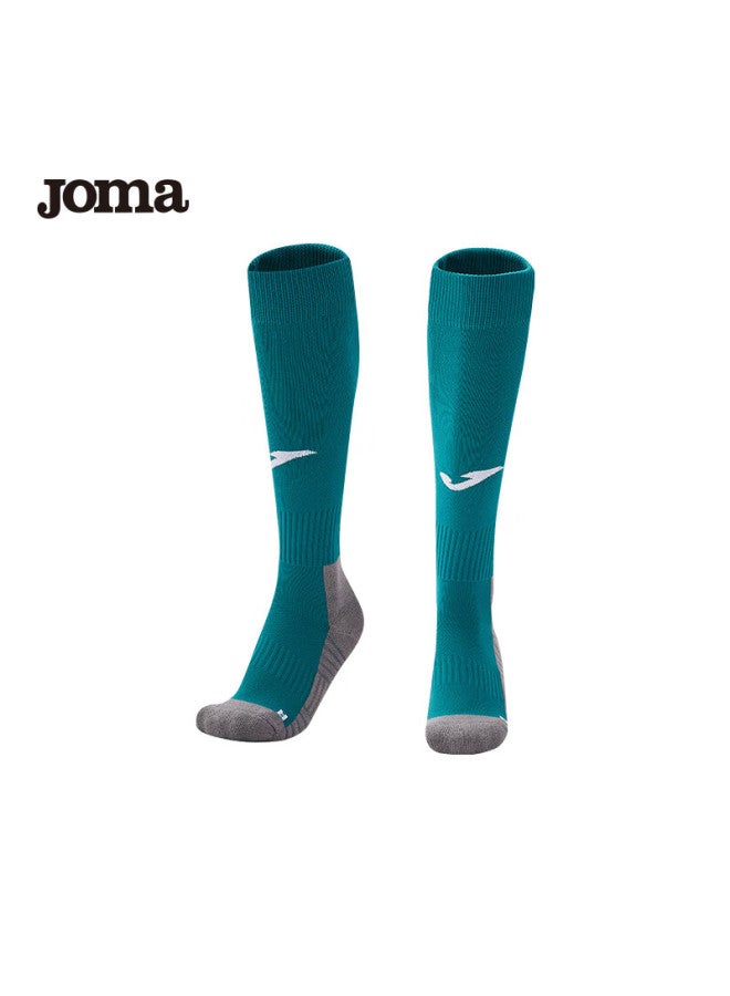 Joma Soccer Socks, Long Tube, Children's Thickened Terry Bottom, Non-slip, Wear-resistant, Breathable, Football Sports Socks, Running, Basketball Training Socks - Image 1