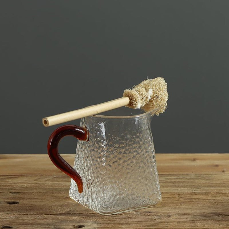 Loofah Sponge Cleaning Brush With Handle for Teacup Teapot and Kitchen Pots - Image 5