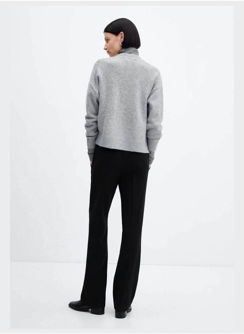 MANGO - High Waist Pants - Image 1