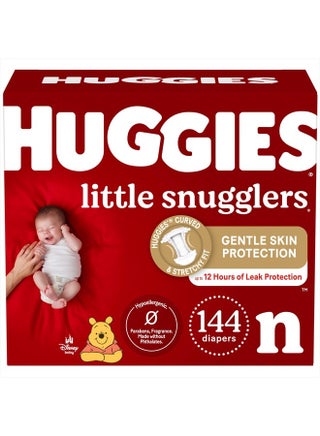 Huggies Newborn Diapers, Little Snugglers Newborn Diapers, Size Newborn (up to 10 lbs), 144 Count - pzsku/Z08ED8FD3FF08DD63BD8BZ/45/_/1715843229/b424ec8d-c3ab-4450-8217-9f528b28de67