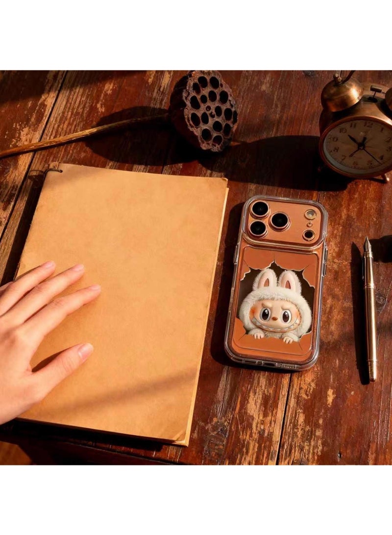 إكس ليفيل حالة لآيفون 17 برو ماكس ، لطيف كارتون حالة الهاتف غطاء الهاتف للفتيات النساء لينة TPU الصلبة الظهر صدمة وقاية الحالة لشركة آبل 6.9 " - Image 4