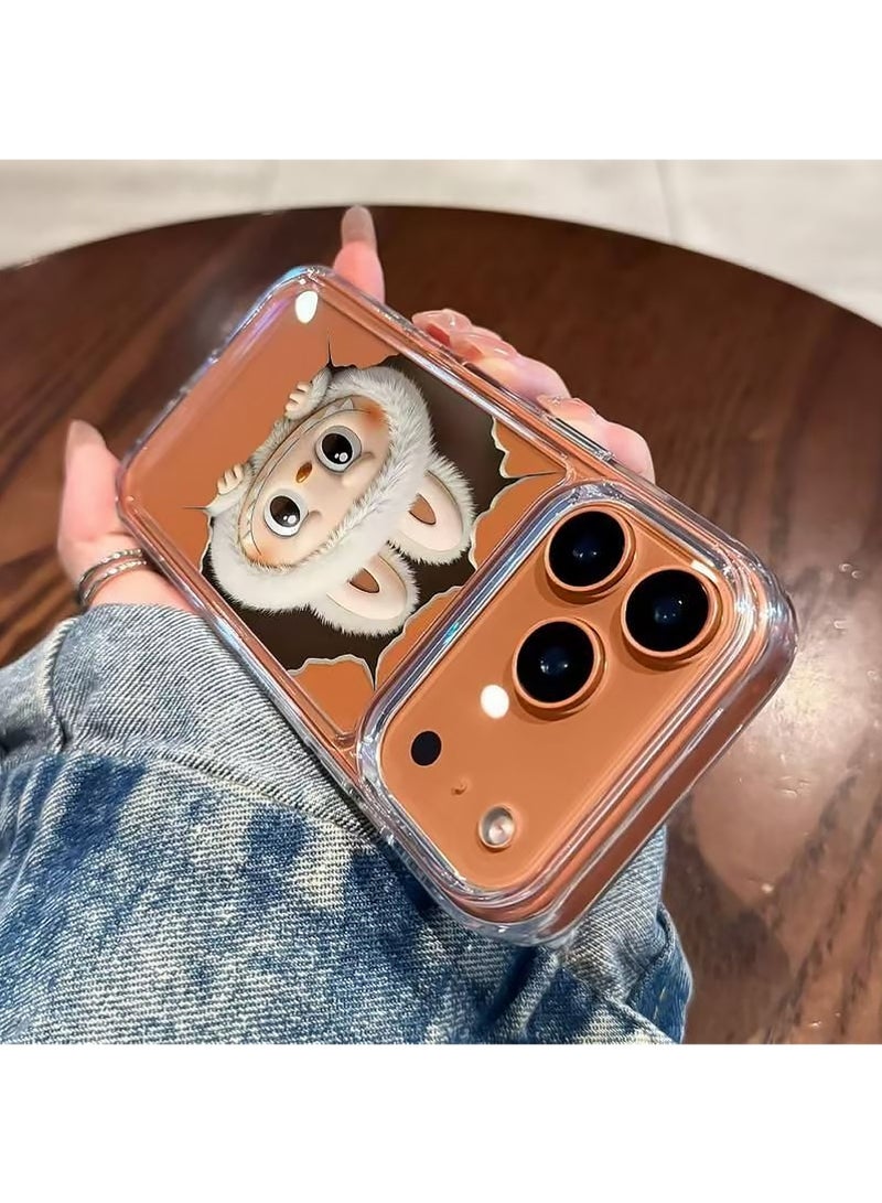 إكس ليفيل حالة لآيفون 17 برو ماكس ، لطيف كارتون حالة الهاتف غطاء الهاتف للفتيات النساء لينة TPU الصلبة الظهر صدمة وقاية الحالة لشركة آبل 6.9 " - Image 2